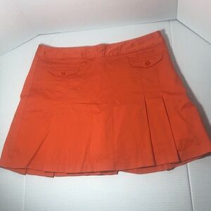 Lady Hagen Orange Golf Skort Skirt Women’s Size 12